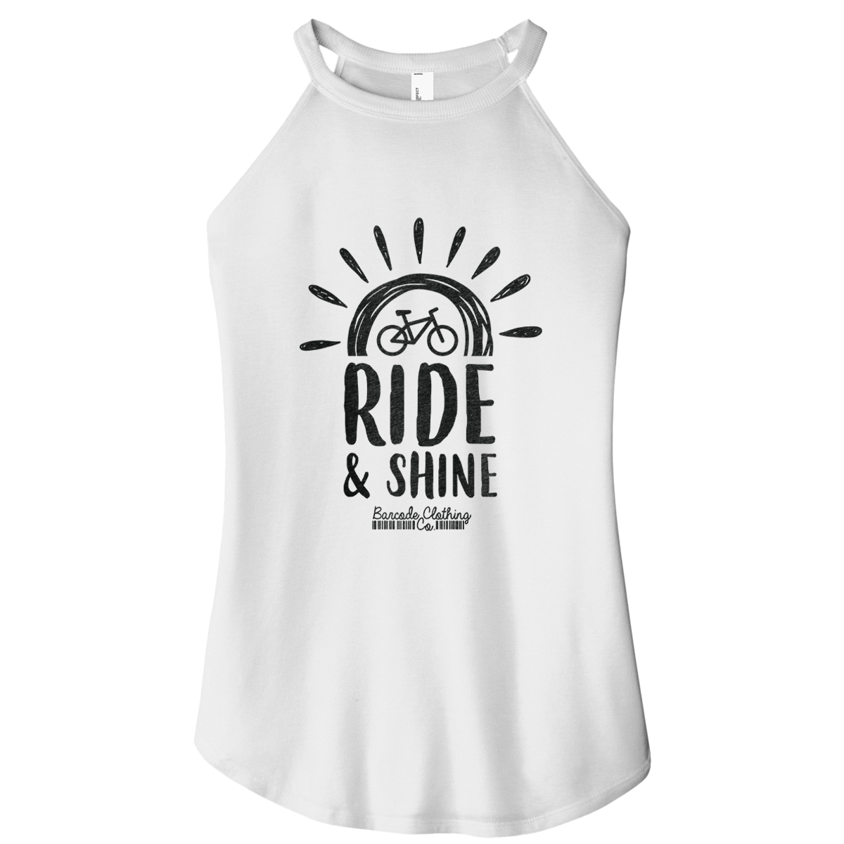 Ride and Shine Rocker Tank Barcode Clothing Co