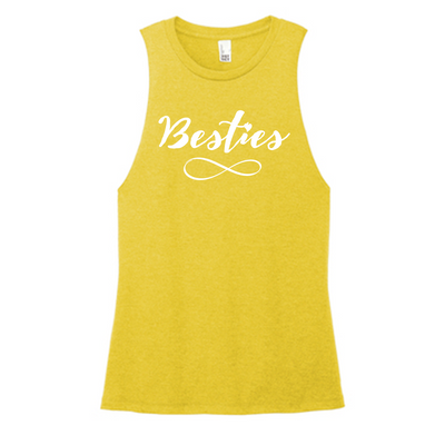 Besties Color Muscle Tank