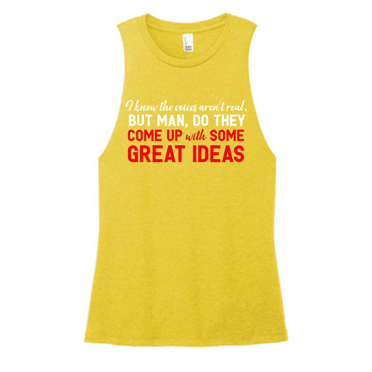 Great Ideas Color Muscle Tank