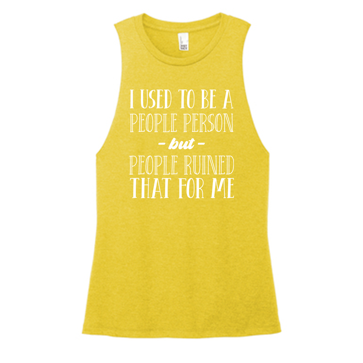 People Person Color Muscle Tank