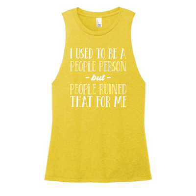 People Person Color Muscle Tank