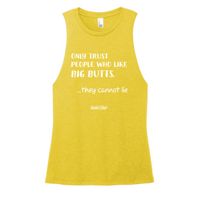 Only Trust People Color Muscle Tank