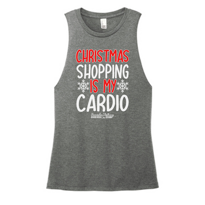 Christmas Is My Cardio Color Muscle Tank