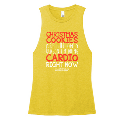 Christmas Cookies Are The Only Reason Color Muscle Tank
