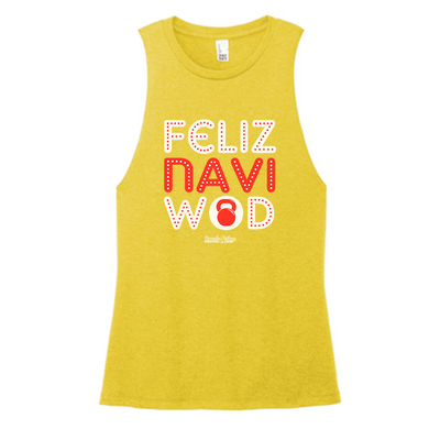 Feliz Navi Wod Color Muscle Tank