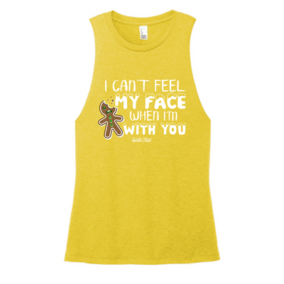 Feel My Face Color Muscle Tank