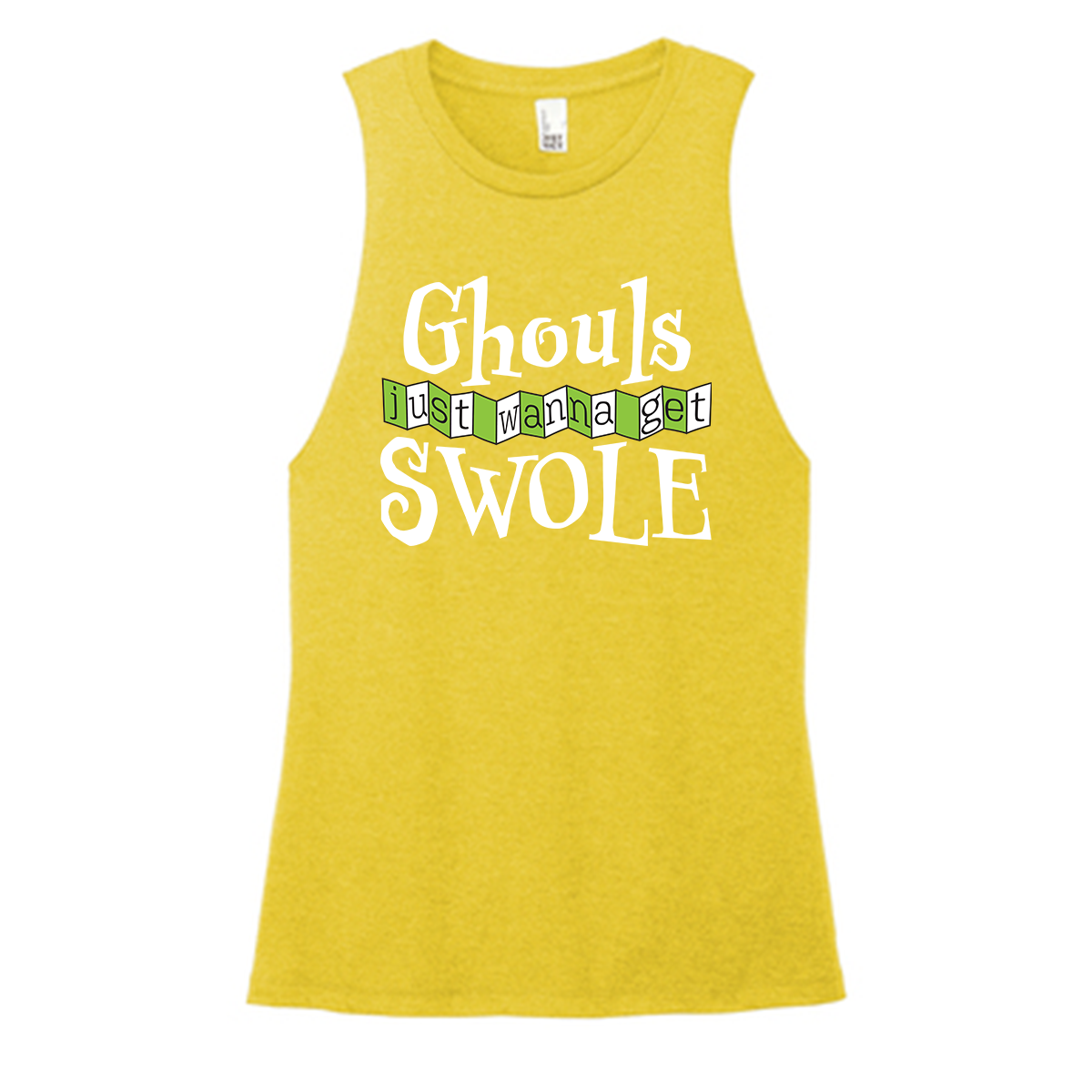 Ghouls Just Wanna Color Muscle Tank