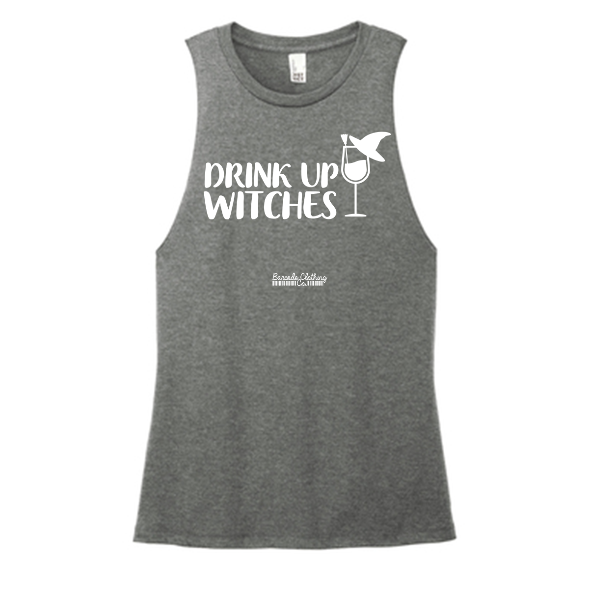 Drink Up Witches Color Muscle Tank