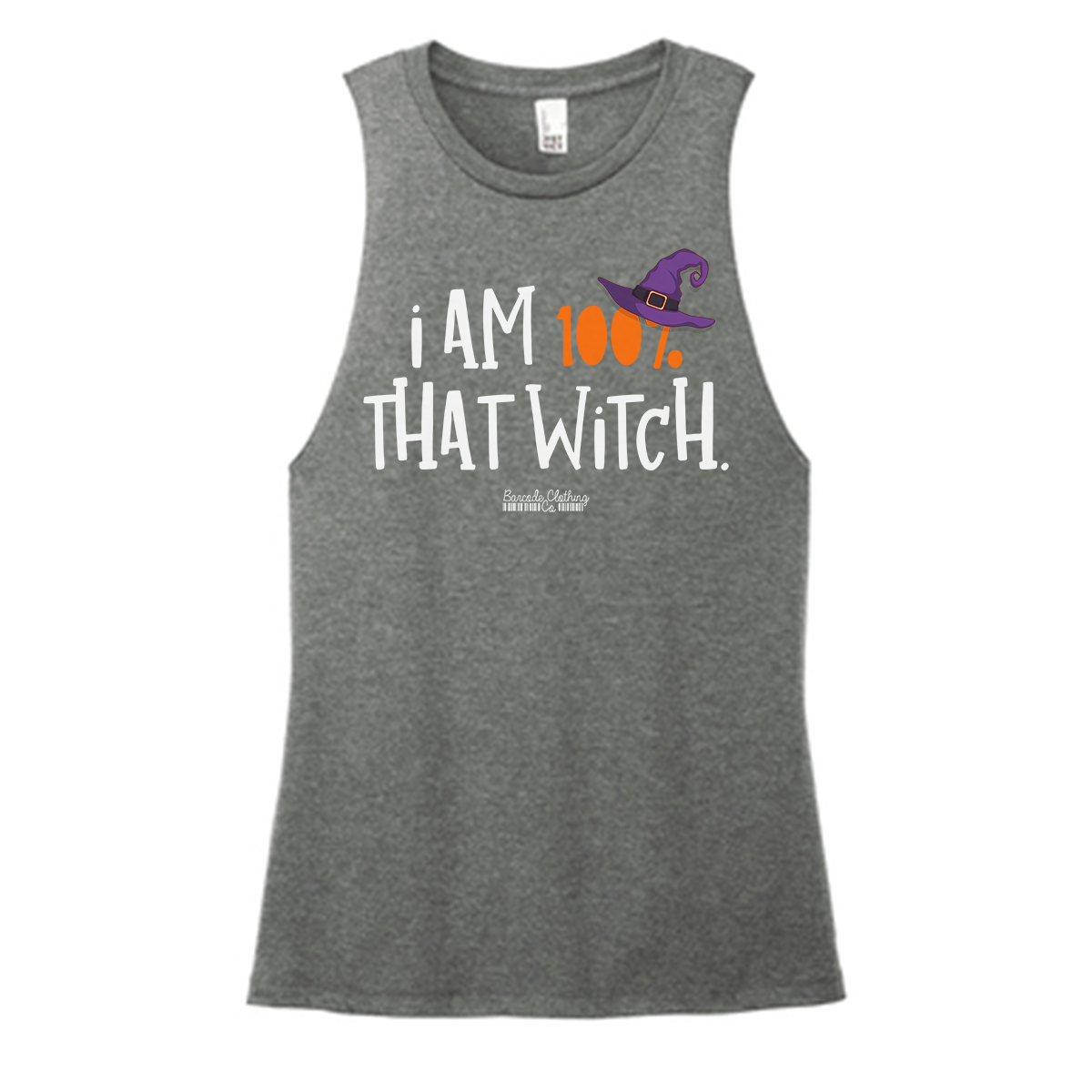 100% That Witch Color Muscle Tank