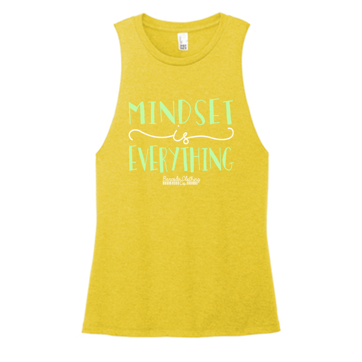 Mindset Is Everything Color Muscle Tank