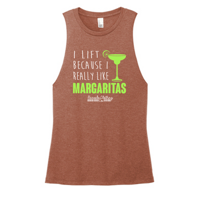 Lift Margaritas Color Muscle Tank