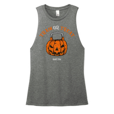 Train or Treat Color Muscle Tank