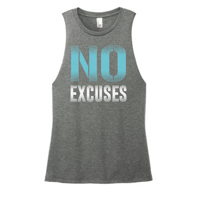 No Excuses Color Muscle Tank