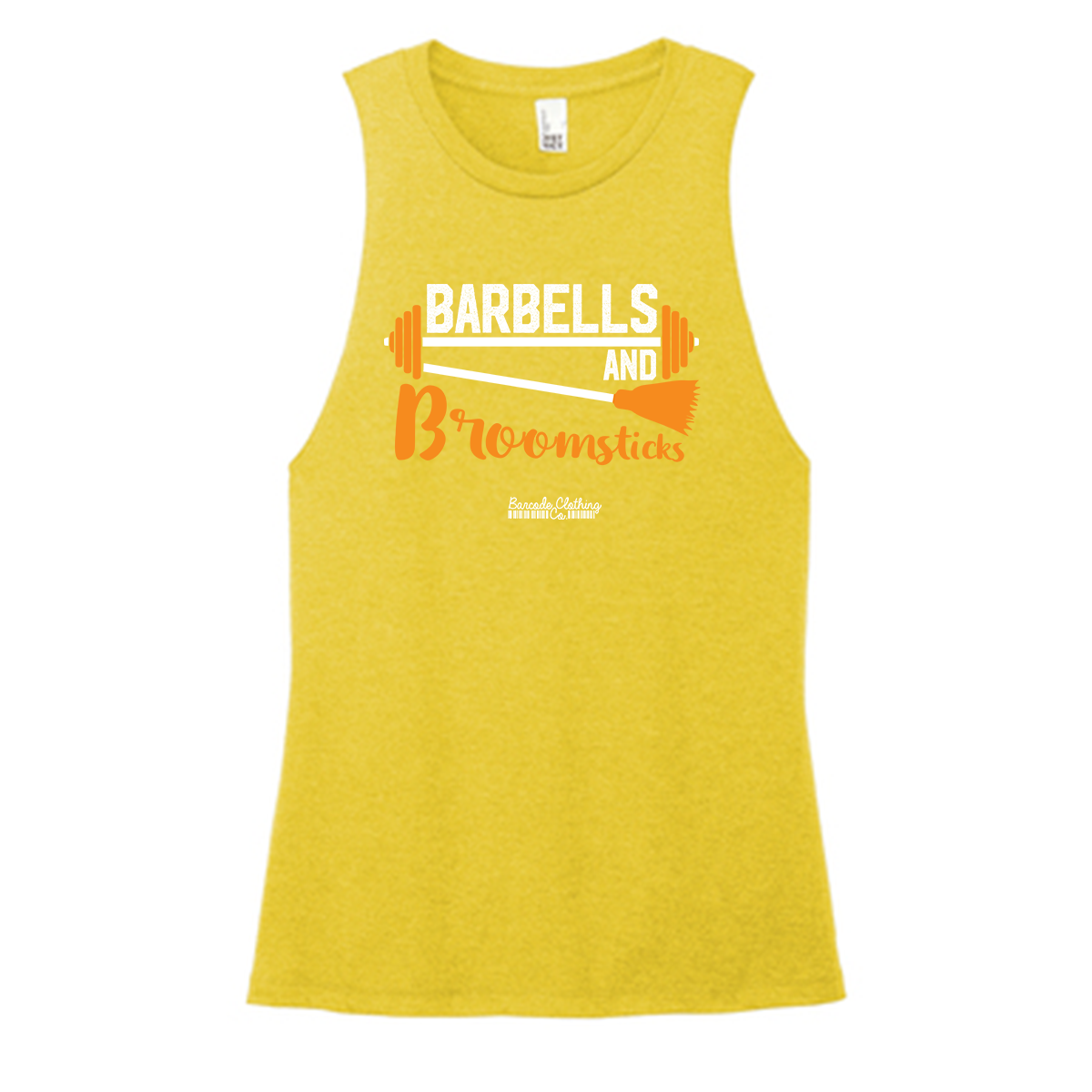 Barbells & Broomsticks Color Muscle Tank