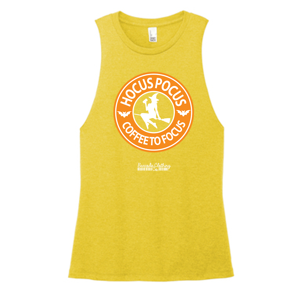 Hocus Pocus Coffee Color Muscle Tank