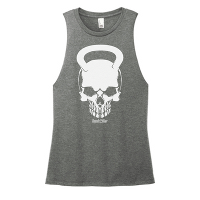 Kettlebell Skull Color Muscle Tank