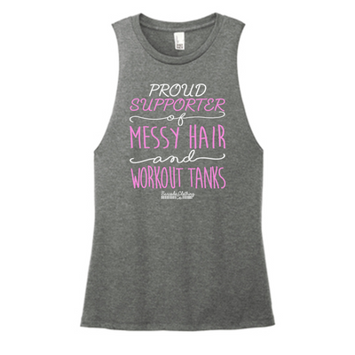 Proud Supporter Workout Tanks Color Muscle Tank