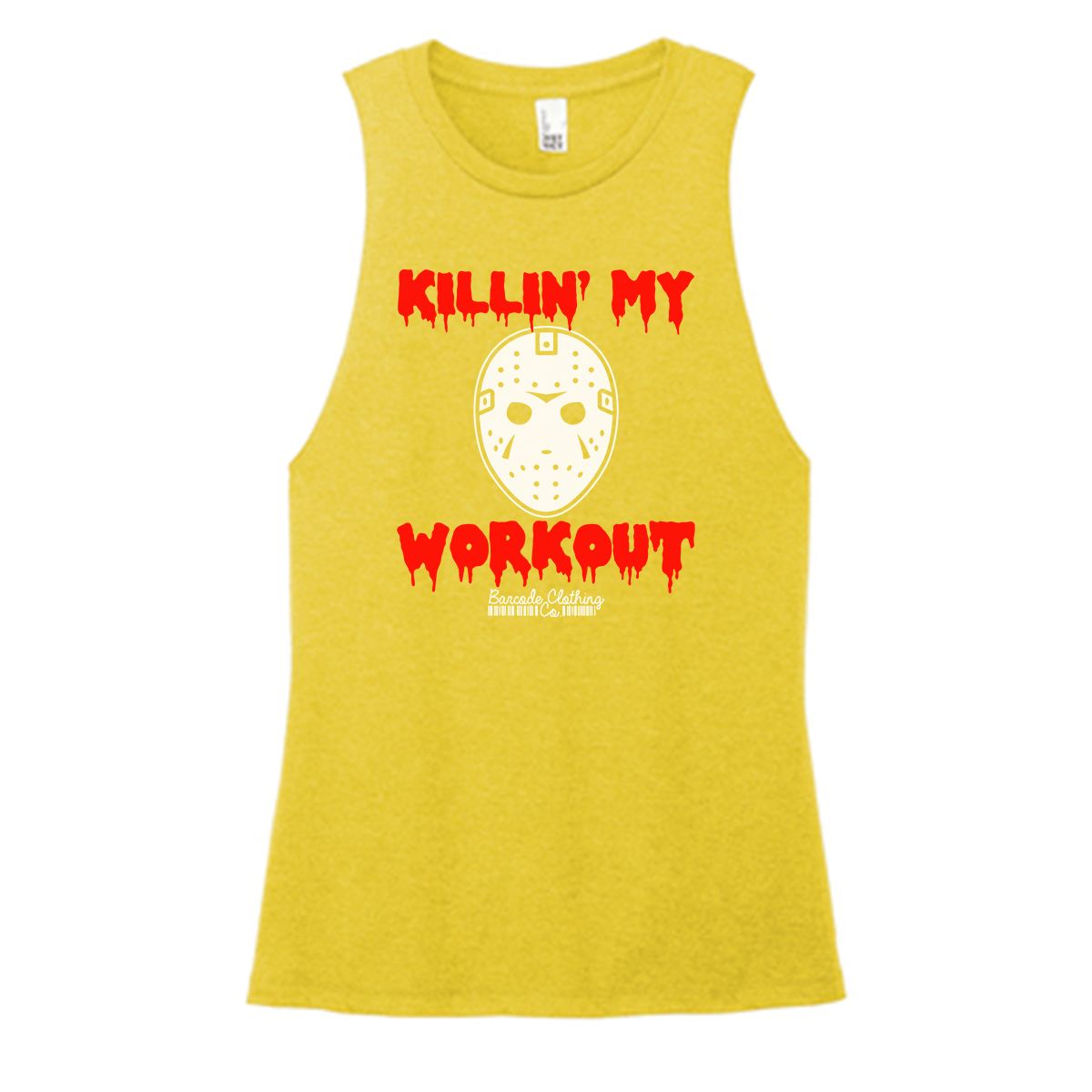 Killin My Workout Color Muscle Tank