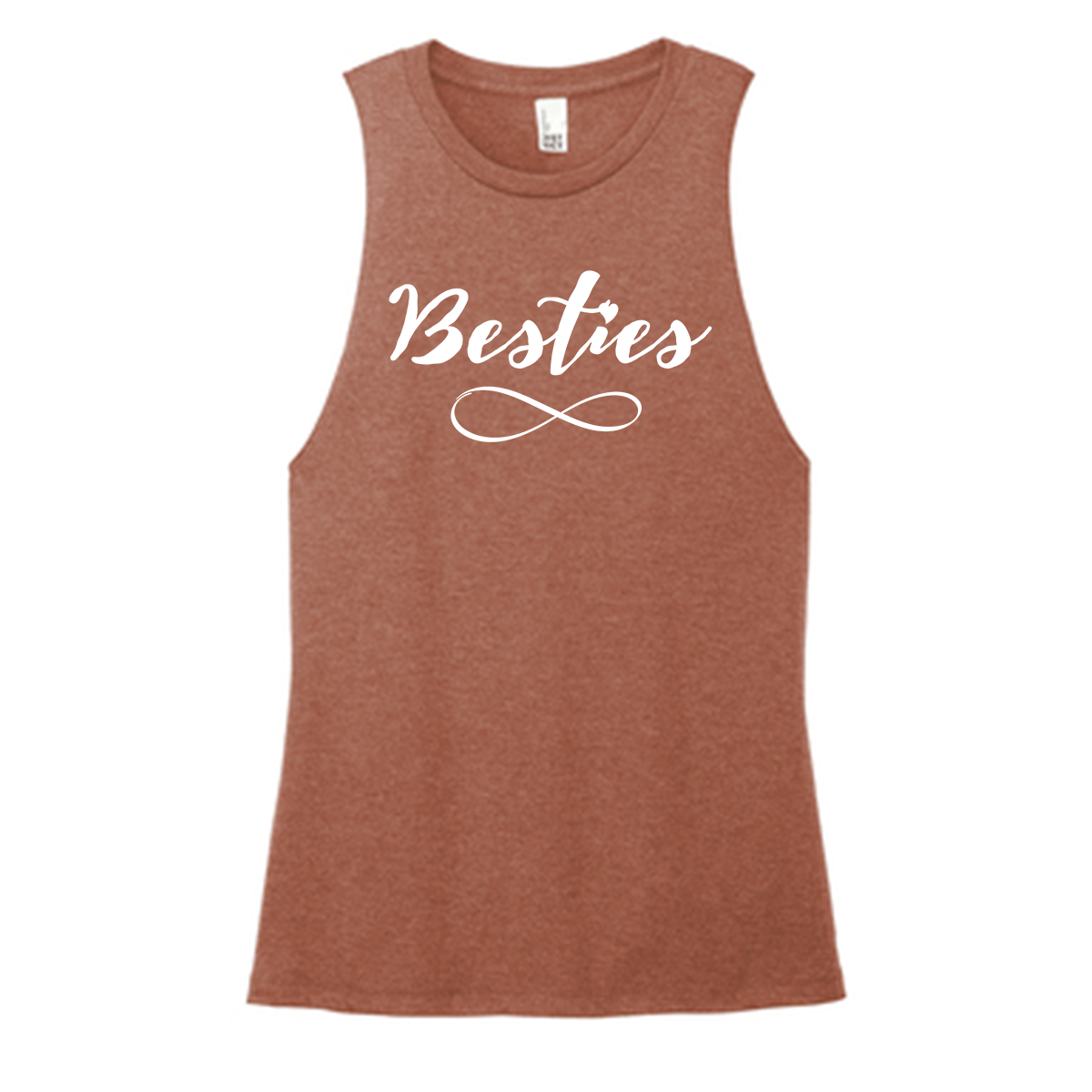 Besties Color Muscle Tank
