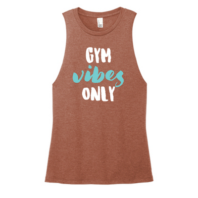 Gym Vibes Only Color Muscle Tank