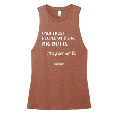 Only Trust People Color Muscle Tank