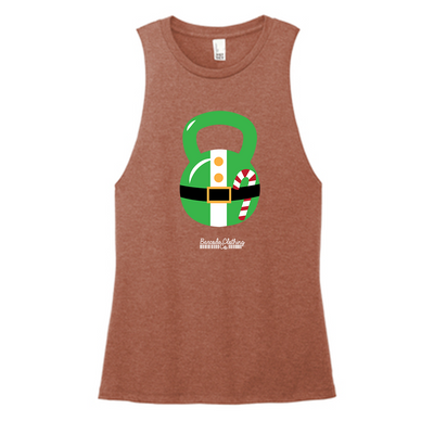 Elf Kettlebell Color Muscle Tank