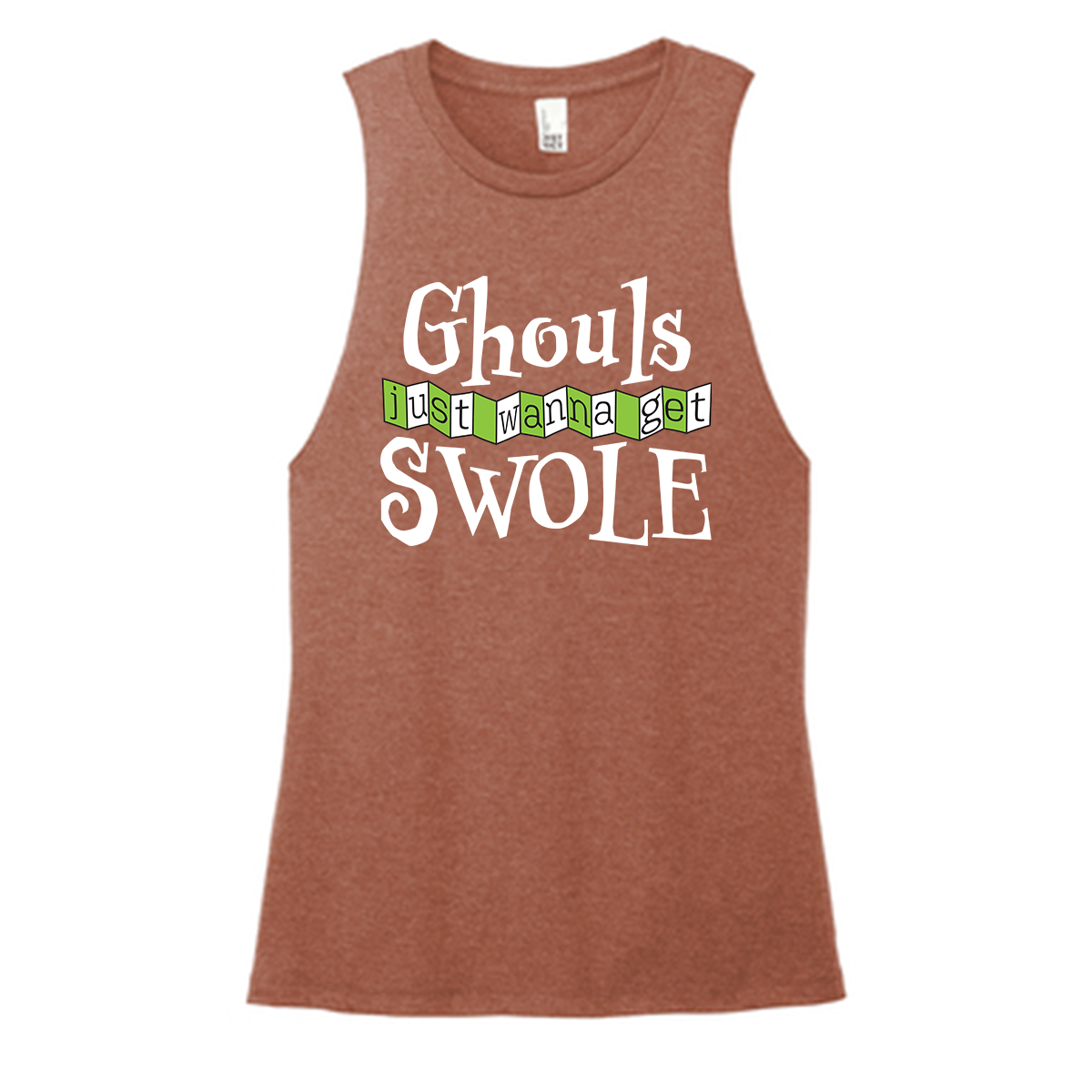 Ghouls Just Wanna Color Muscle Tank