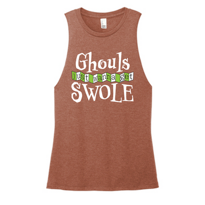 Ghouls Just Wanna Color Muscle Tank
