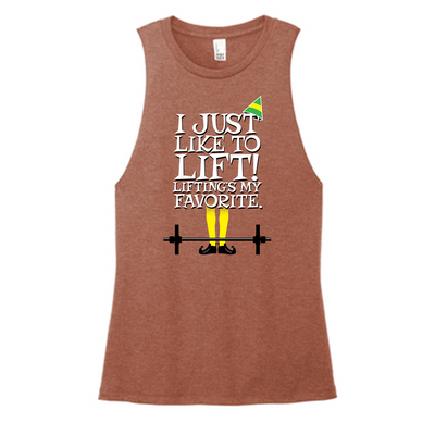 Lifting's My Favorite Color Muscle Tank