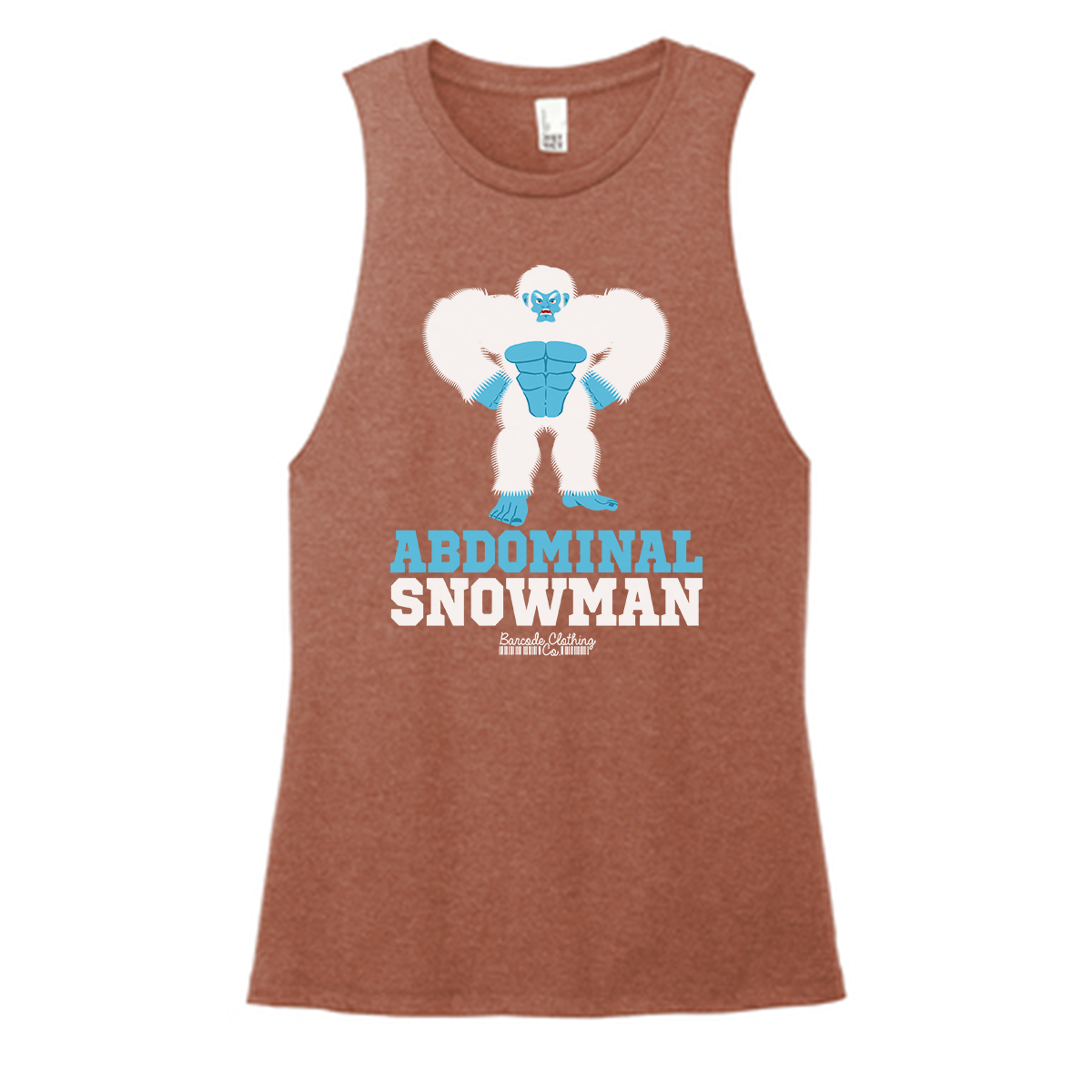 Abdominal Snowman Color Muscle Tank