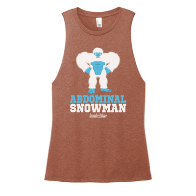 Abdominal Snowman Color Muscle Tank