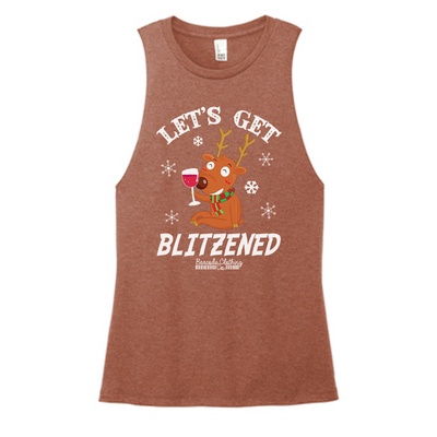 Let's Get Blitzened Color Muscle Tank