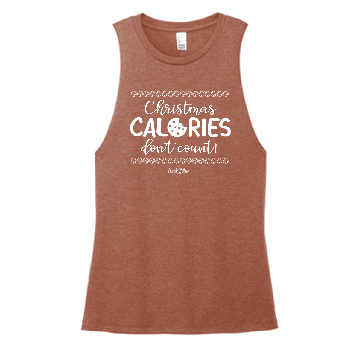 Christmas Calories Color Muscle Tank