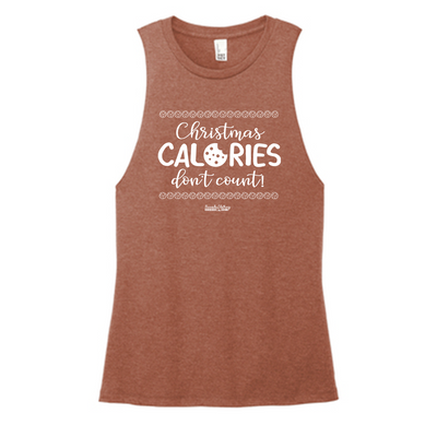 Christmas Calories Color Muscle Tank