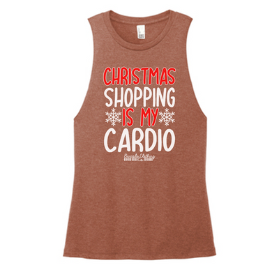 Christmas Is My Cardio Color Muscle Tank