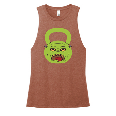 Kettlebell Frankenstein Color Muscle Tank