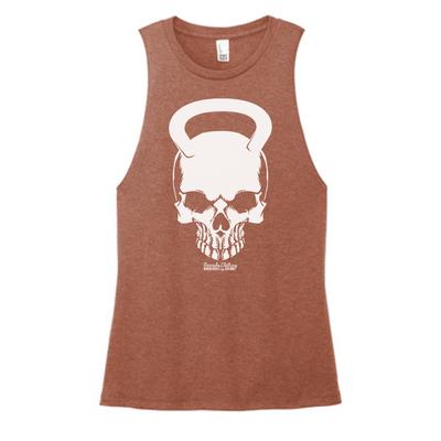 Kettlebell Skull Color Muscle Tank