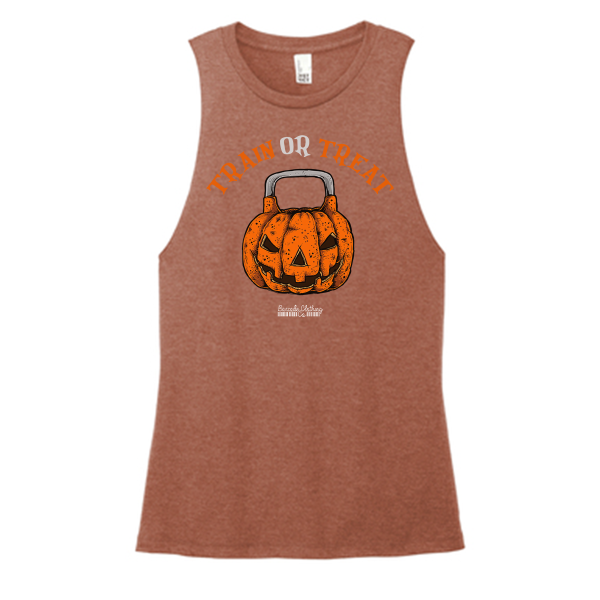 Train or Treat Color Muscle Tank