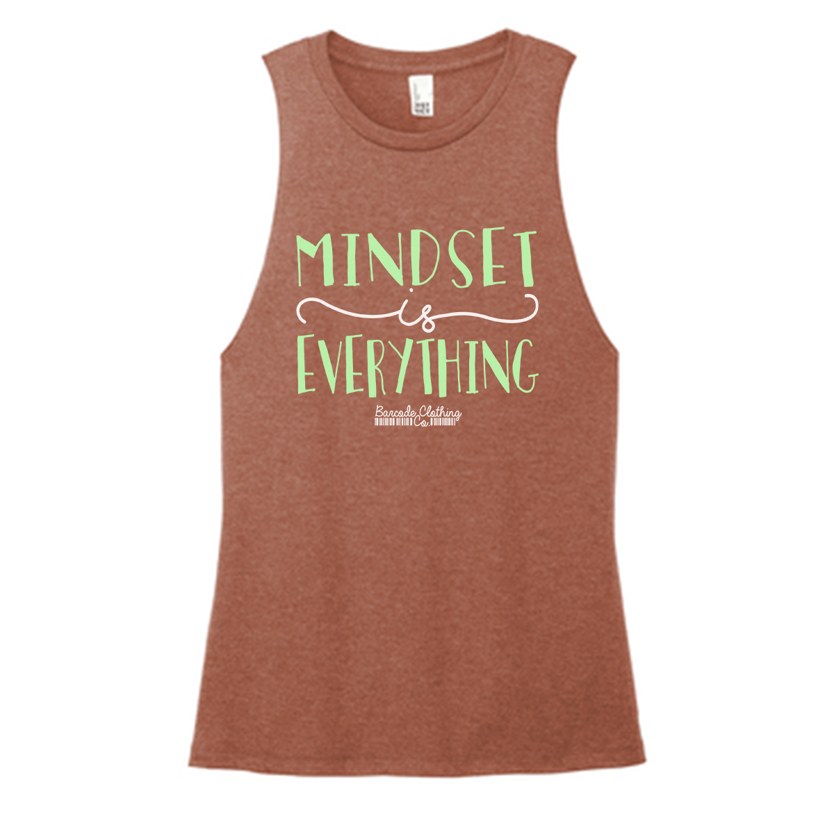 Mindset Is Everything Color Muscle Tank