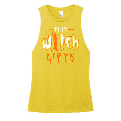 This Witch Lifts Color Muscle Tank