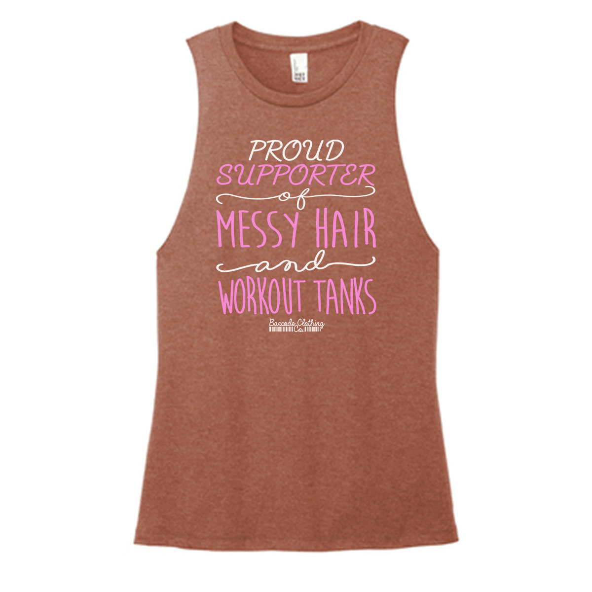 Proud Supporter Workout Tanks Color Muscle Tank