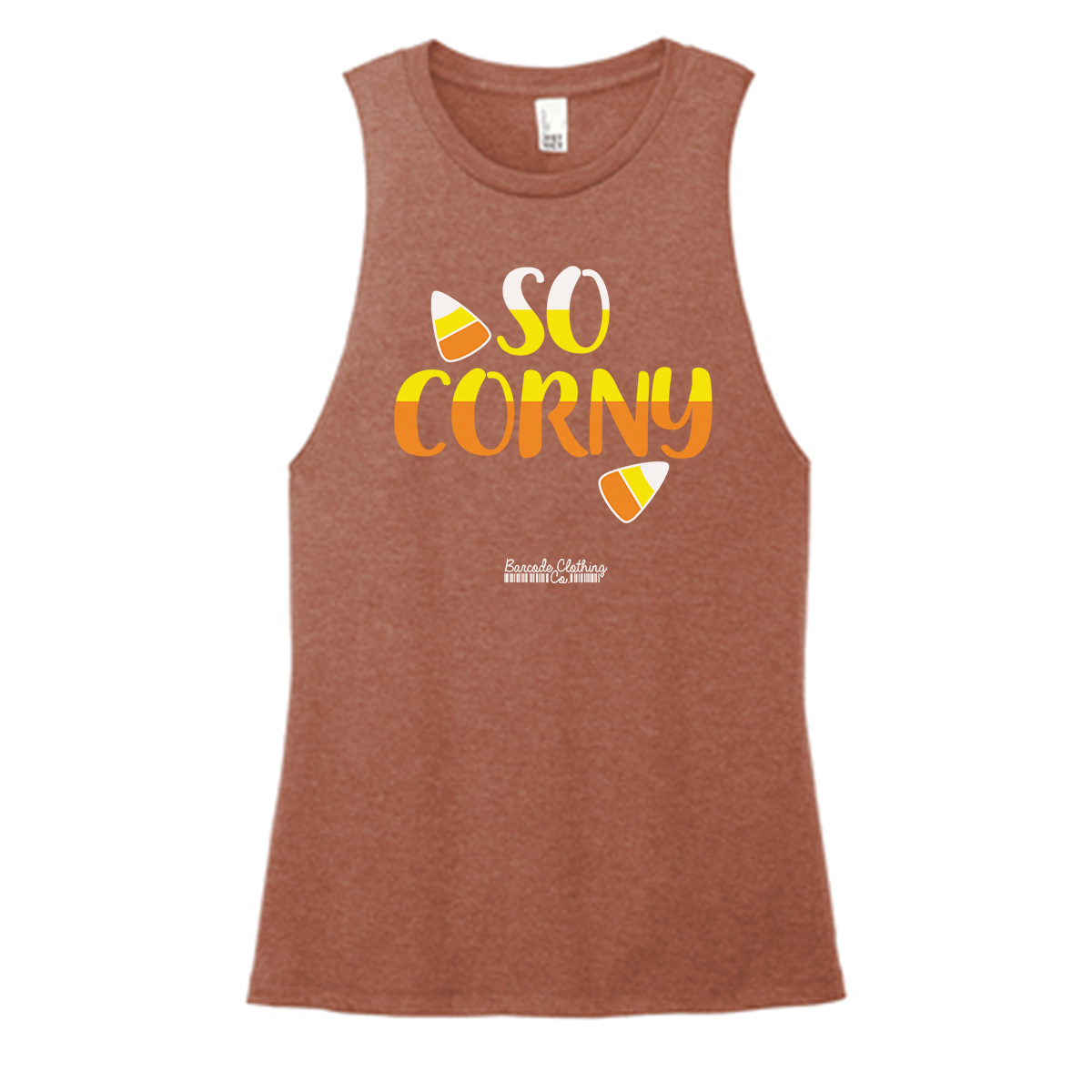 So Corny Color Muscle Tank