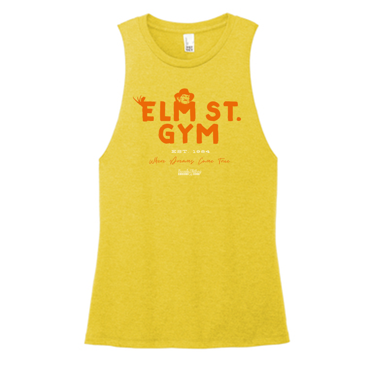 Elm St Gym Color Muscle Tank