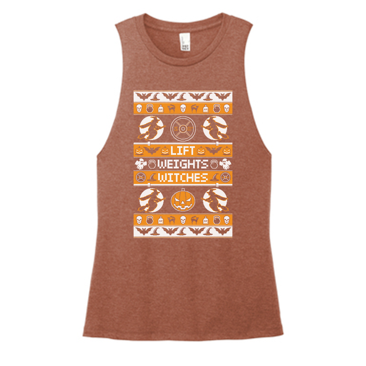 Weights Witches Color Muscle Tank