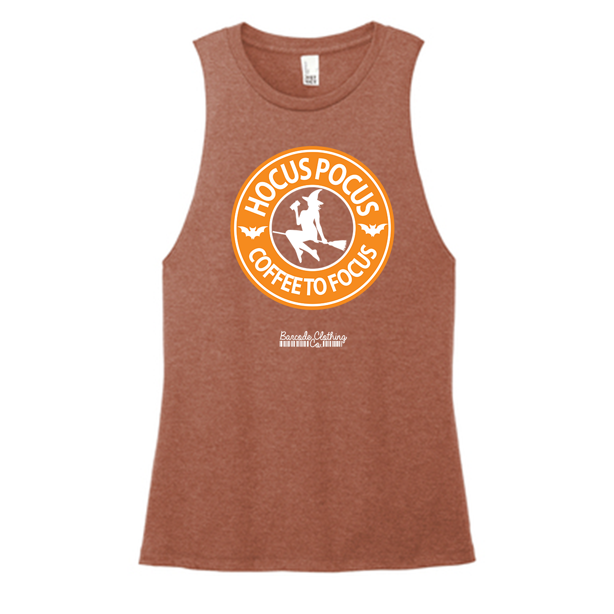 Hocus Pocus Coffee Color Muscle Tank