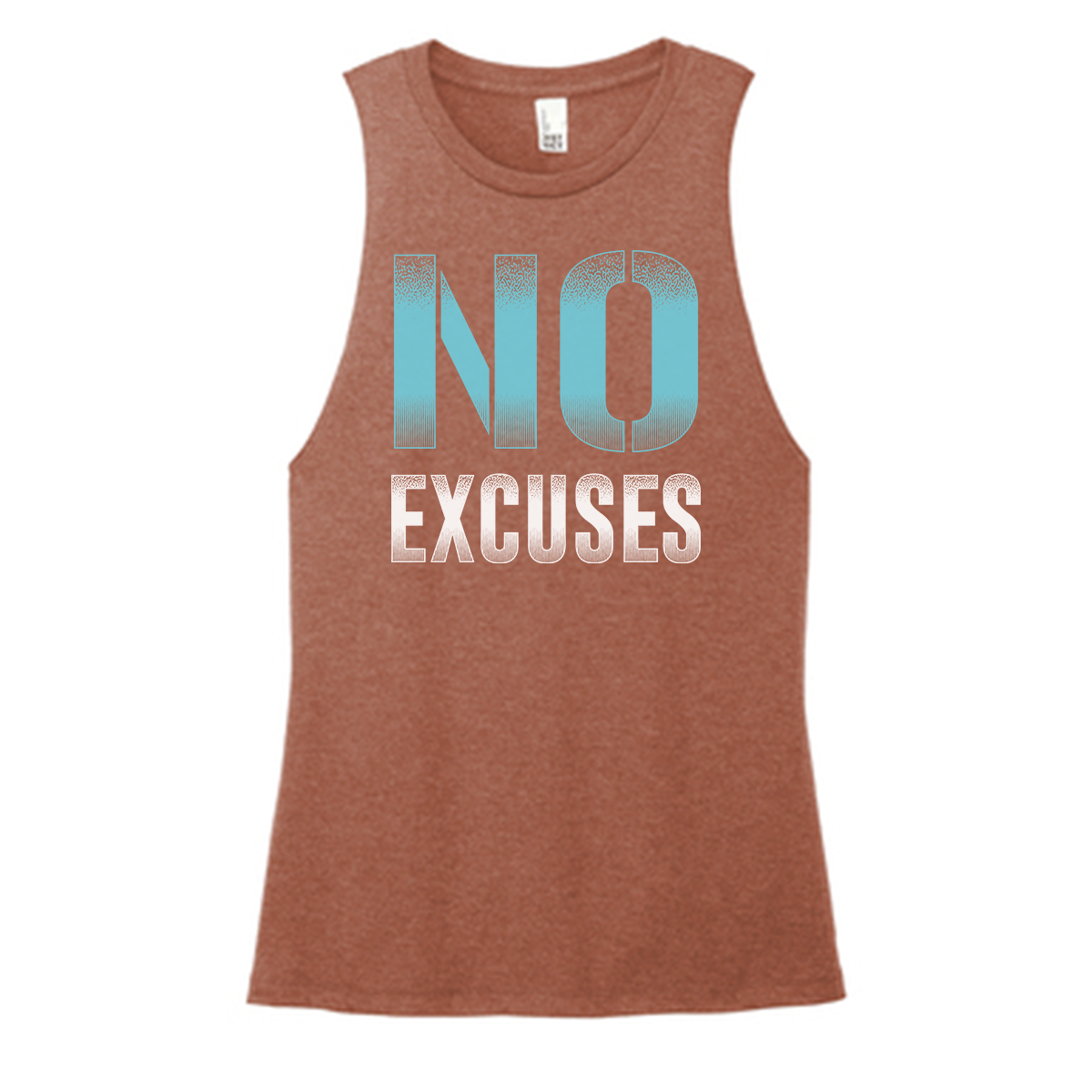 No Excuses Color Muscle Tank