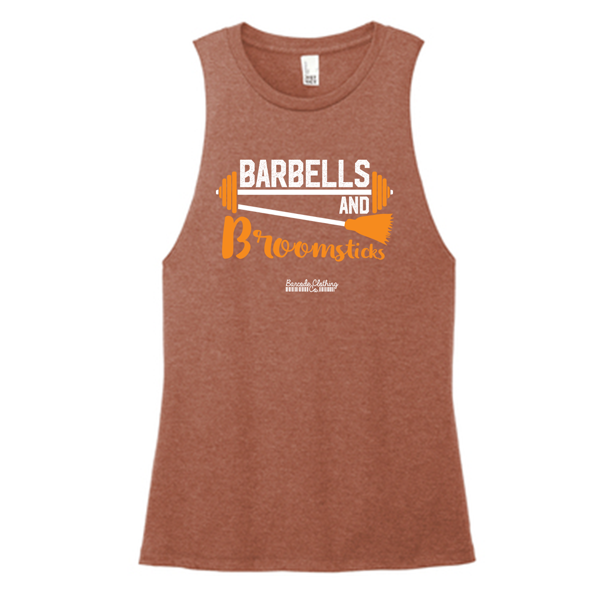 Barbells & Broomsticks Color Muscle Tank