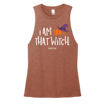 100% That Witch Color Muscle Tank