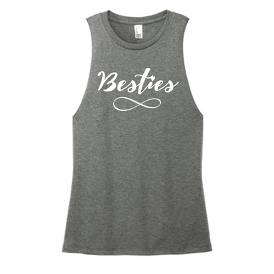Besties Color Muscle Tank