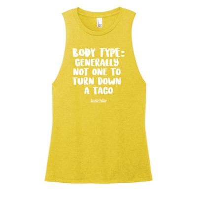Body Type Generally Color Muscle Tank